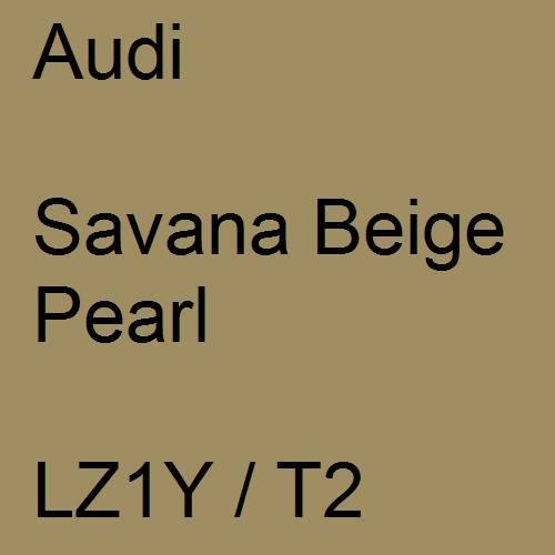 Audi, Savana Beige Pearl, LZ1Y / T2.